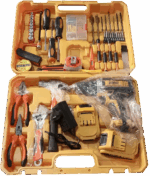 DEWALT 28V Cordless Electric Drill Tool Set WITH 2 Batteries