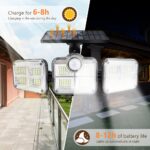 Compound Solar Lamp with motion Sensor - Image 6