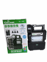 Mini solar lighting & music system